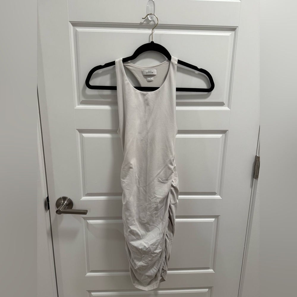 Aritzia Babaton Contour Ruched Racer Mini Dress - Picture 6 of 9